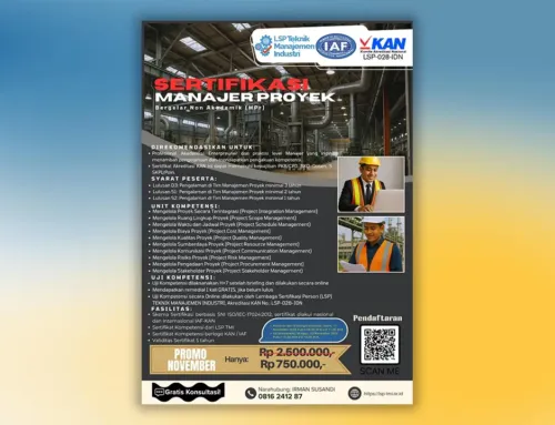 Promosi Akhir Tahun 2025 : Sertifikasi Manajer Proyek