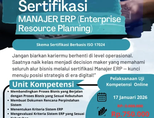 Promo Januari 2026 : Manajer ERP (Enterprise Resource Planning)