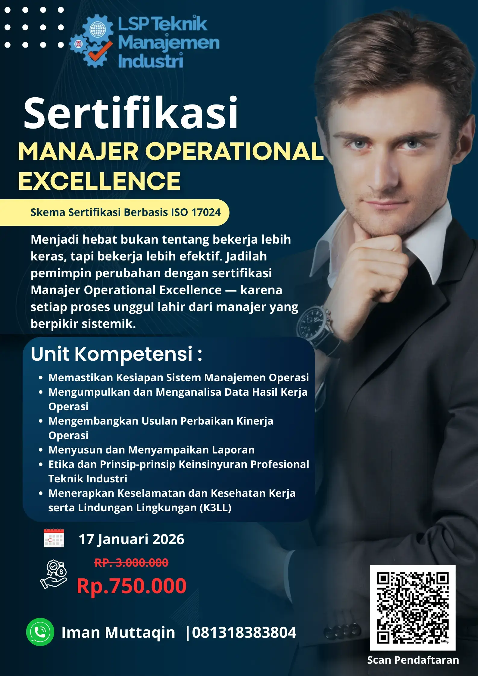 Promo Januari 2026 :  Manajer Operational Excellence