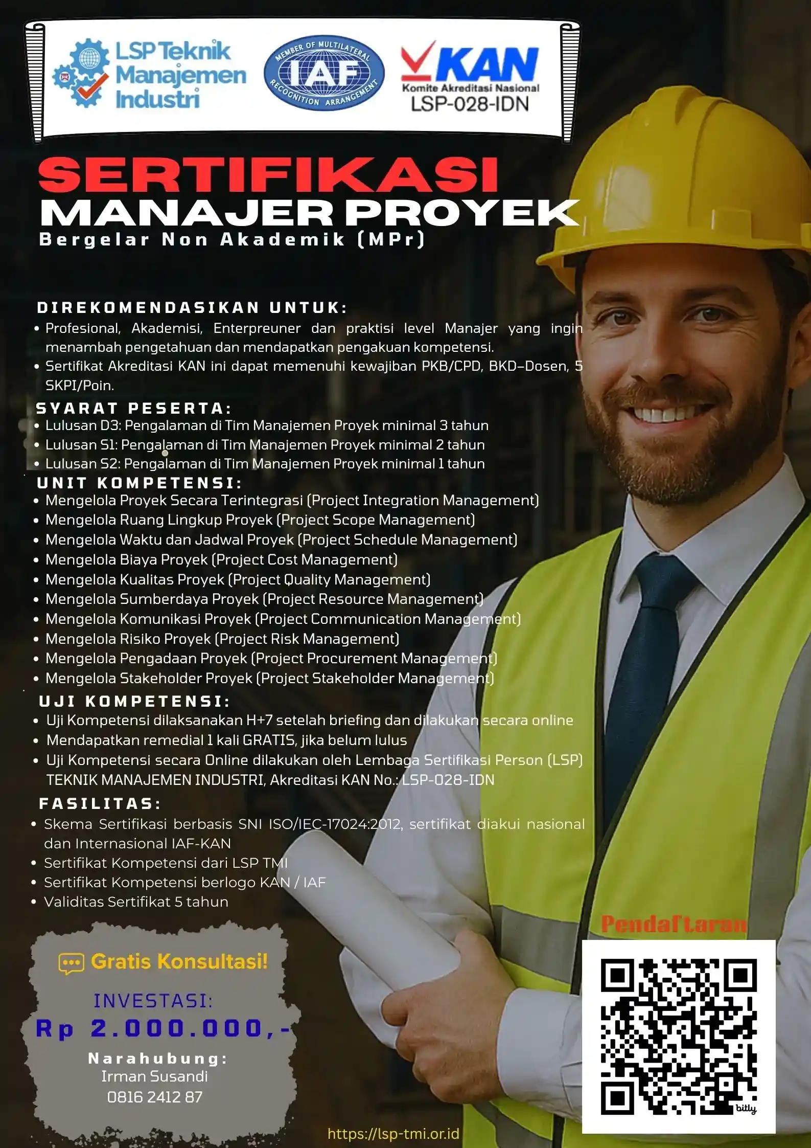 Promo Januari 2026 : MANAJER PROYEK