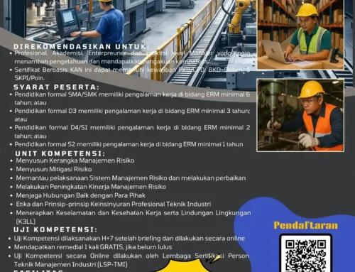 Promo Januari 2026 : ENTERPRISE RISK MANAGEMENT MANAGER