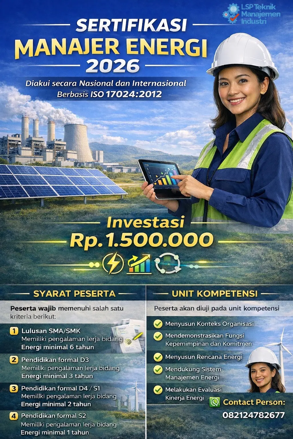 SERTIFIKASI MANAJER ENERGI 2026