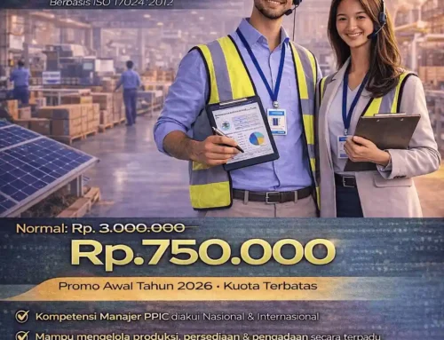PROMO AWAL TAHUN 2026 SERTIFIKASI PROFESIONAL: MANAJER PPIC