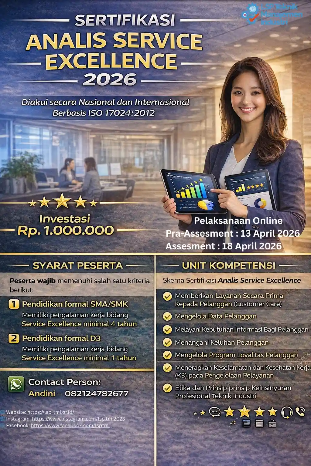 April 2026 : ANALIS SERVICE EXCELLENCE