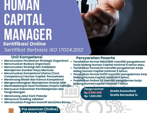 Maret 2026 : SERTIFIKASI HUMAN CAPITAL MANAGER