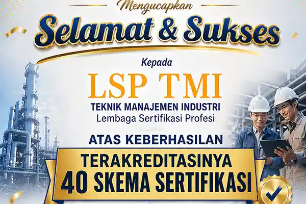 Ucapan Selamat & Sukses dari LPK-TMI