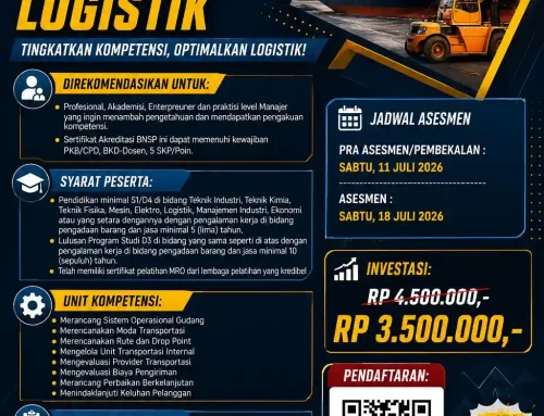 Juli 2026 : MRO – MANAGER LOGISTIK