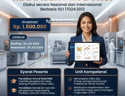 Juli 2026 : Manajer Produksi