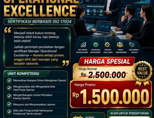 Juli 2026 :  Manajer Operational Excellence