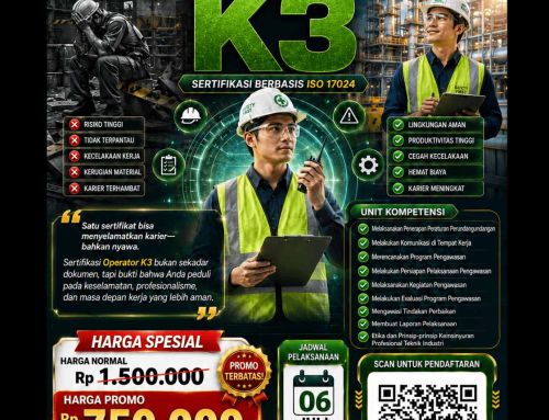 Juli 2026 : Sertifikasi Operator K3