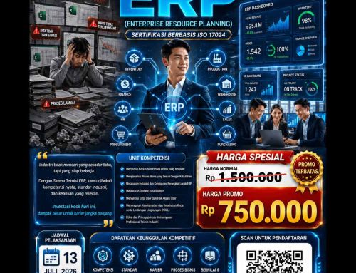 Juli 2026 : Sertifikasi Teknisi ERP (Enterprise Resource Planning)