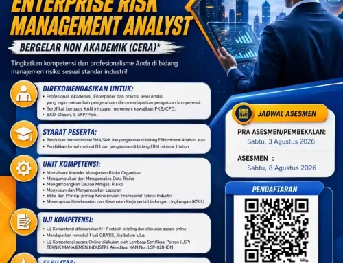 Agustus 2026 : ENTERPRISE RISK MANAGEMENT ANALYST