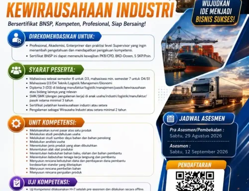 Agustus 2026 : KEWIRAUSAHAAN INDUSTRI