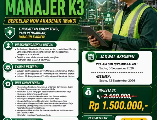 September 2026 : MANAJER K3