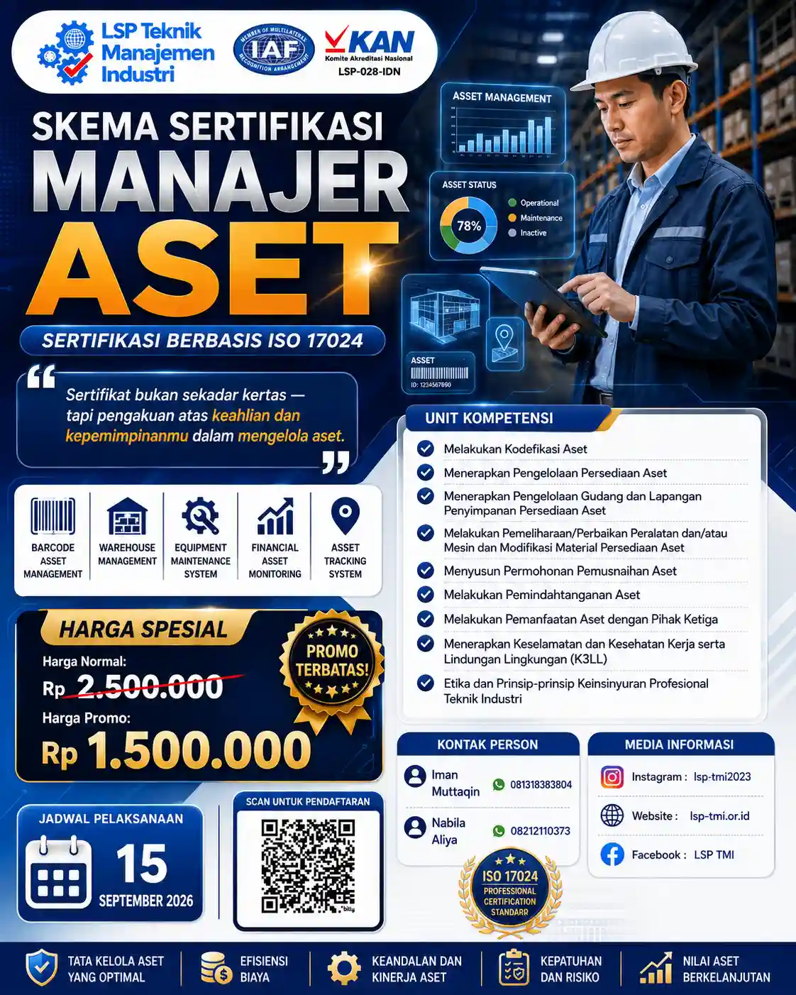 September 2026 : Manajer Aset