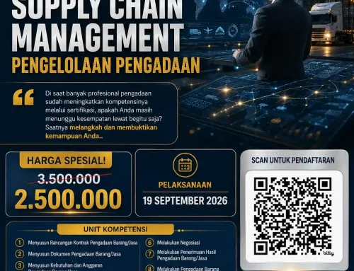 September 2026 :  Sertifikasi Pengelolaan Pengadaan