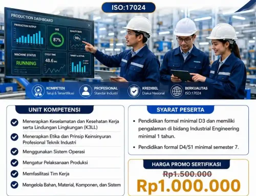 September 2026 : SUPERVISOR INDUSTRIAL ENGINEERING