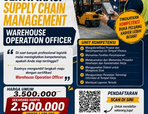 September 2026 :  Sertifikasi Warehouse Operation Officer