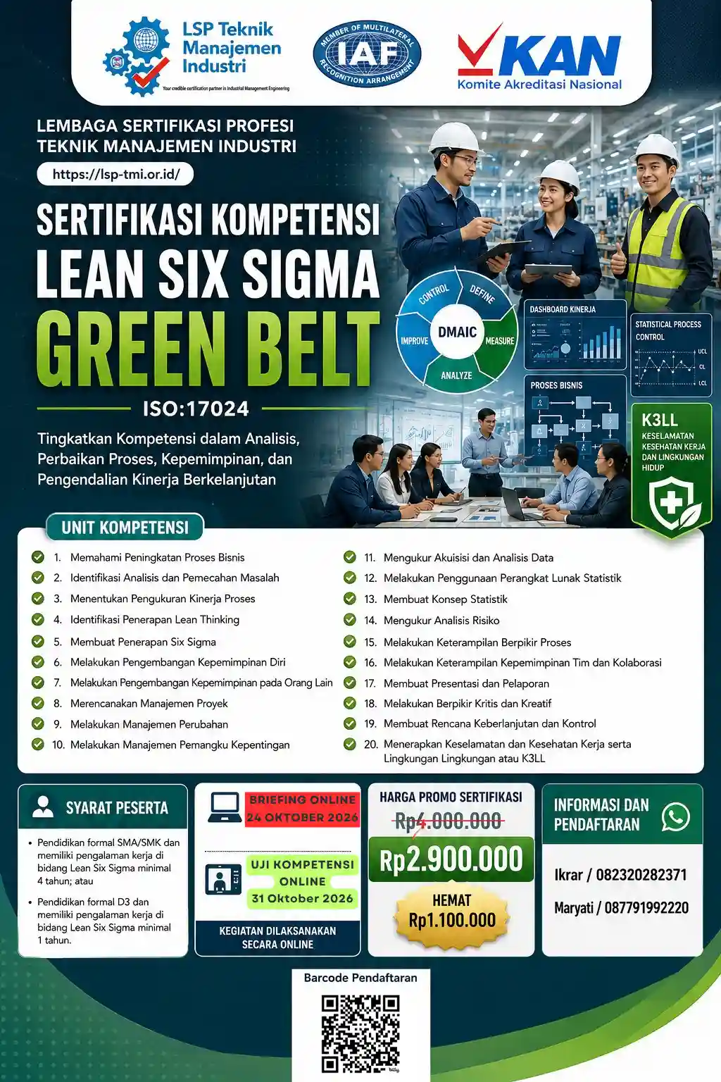 Green Belt Lean Six Sigma