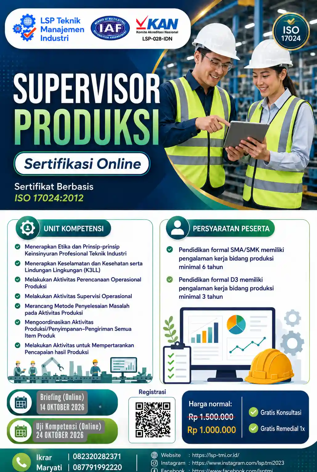 Supervisor Produksi