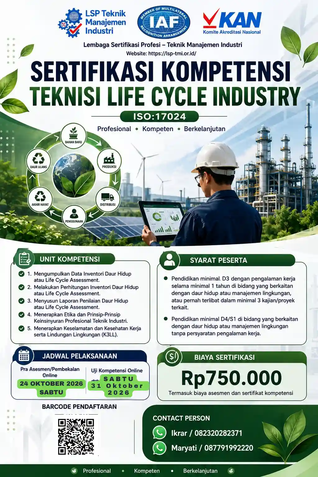 Teknisi Life Cycle Industry