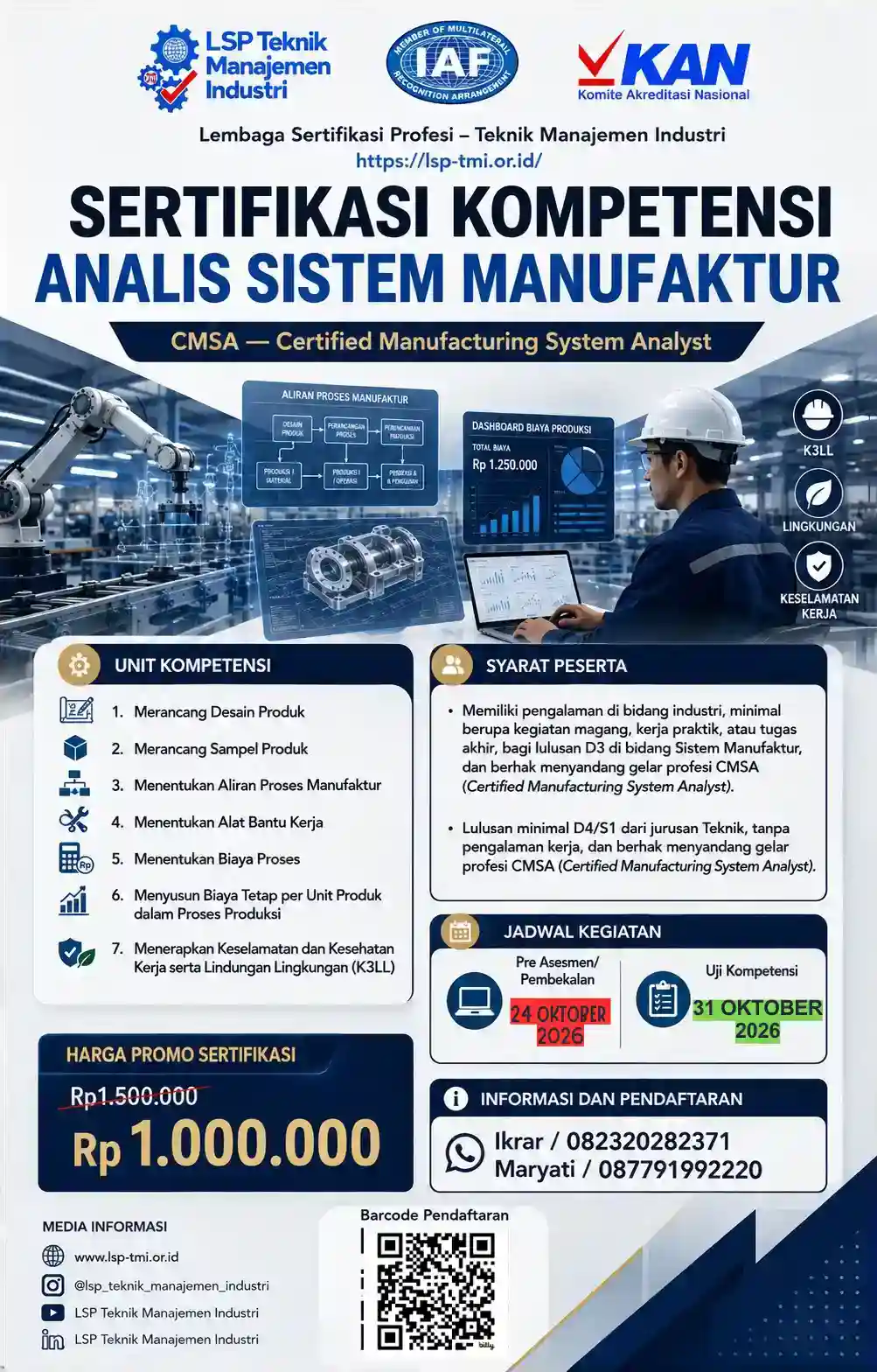 Analis Sistem Manufaktur