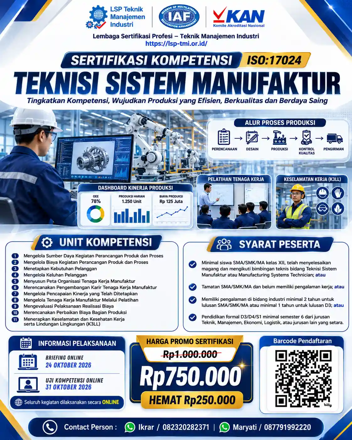 Teknisi Sistem Manufaktur
