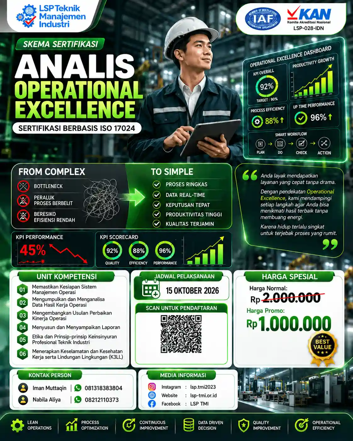 Analis Operational Excellence