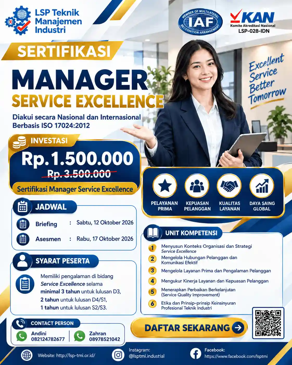 Manajer Service Excellence