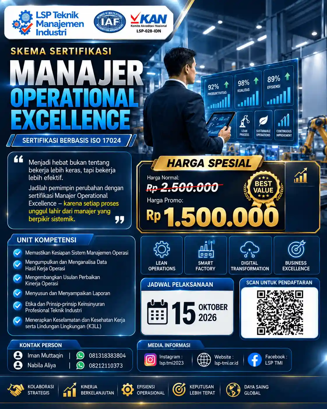 Manajer Operational Excellence