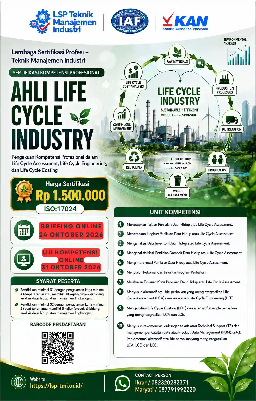 Ahli Life Cycle Industry