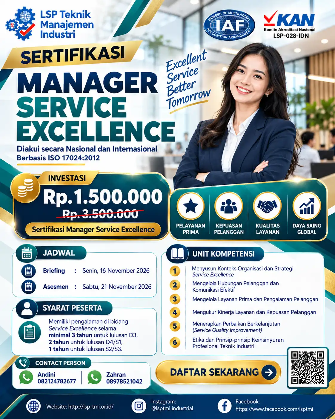 Manajer Service Excellence
